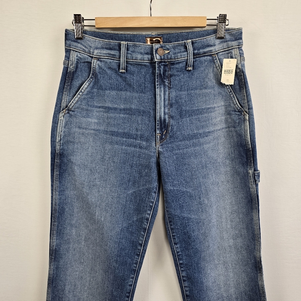 MOTHER High Waisted Utility Denim Jeans NWT Size 30 Anthropologie - Picture 12 of 16